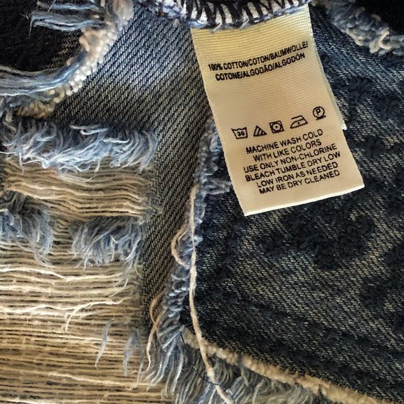 Free People Heart Breaker Patched & Embroidered Shorts Sz 26 - Picture 13 of 14